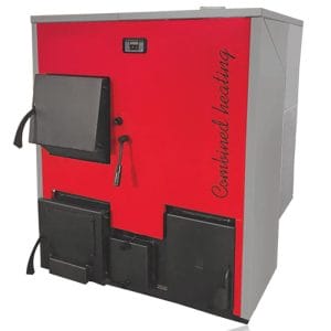 Комбиниран котел на пелети и твърдо гориво LAFAT COMBO 35kW